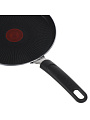 Блинница алюминий, 22 см, антипригарное покрытие, Tefal, Strength, 042 31 522, бакелитовая ручка - фото 3