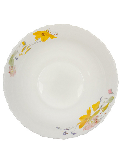 Салатник стеклокерамика, фигурный, 20х6.5 см, 1 л, Весна, МФК, MFK21202