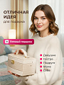 Шкатулка-кейс для украшений и косметики, полимер, 21.5х15х13 см, пудровая, Y4-5320-1 - фото 6
