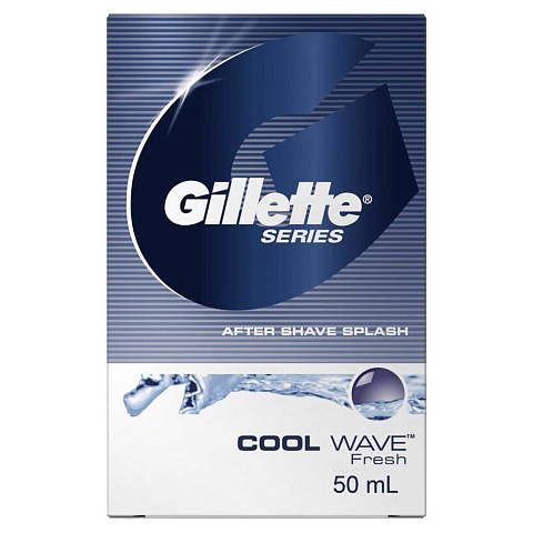 Бальзам после бритья, Gillette, Cool Wave, свежий, 50 мл, GLS-81472542