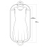 Чехол для одежды 60х110 см, с прозрачной вставкой, преносной, BT-CT-110 - фото 5