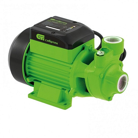 Насос центробежный, Сибртех, 2 м, 450 Вт, глубина погружения 8 м, максимальный напор 40 м, 2.1 м³/ч, СПН450-Ч