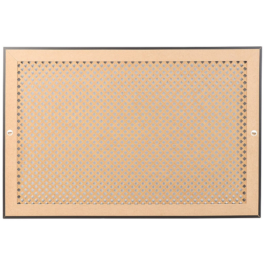 Экран для радиатора, МДФ, 900х600 мм, черный, DE LUXE Глория, Стильный Дом