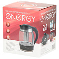 Чайник электрический Energy, E-289, 1.8 л, 1850 Вт, скрытый нагревательный элемент, чаеварка, стекло - фото 5