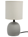 Светильник настольный E14, 40 Вт, серый с черным, абажур белый, Rivoli, Sheron, 7044-501, керамика - фото 3
