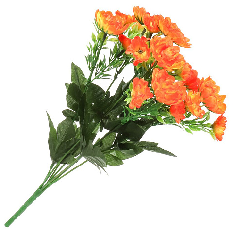 Цветок искусственный декоративный пасхальный, Хризантема кустовая, 35 см, в ассортименте, F49-96