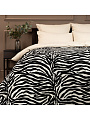 Плед 1.5-спальный, 150х200 см, фланель, 100% полиэстер, Silvano, Зебра, 99760 - фото 7