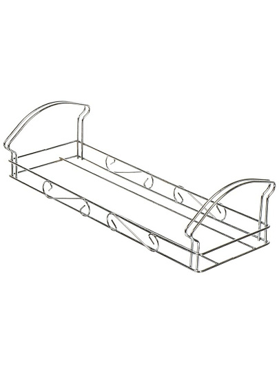 Банка для сыпучих продуктов, керамика, 0.63 л, 9.8х9.8х12.2 см, 3 шт, с крышкой, на металлической подставке, Y4-6269