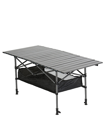 Стол складной металл, прямоугольный, 120х55х50-80 см, C010194