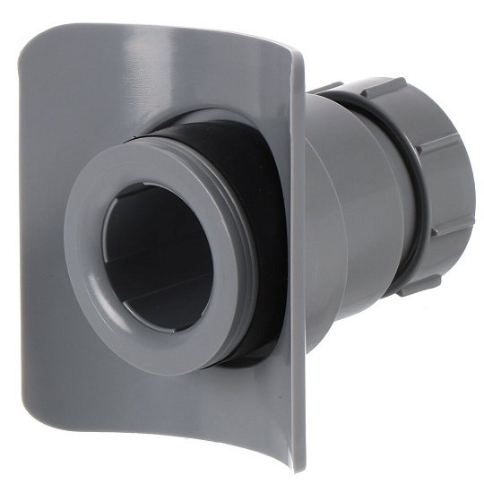 Врезка в канализационную трубу 40х110 мм, РосТурПласт, серая, 43112