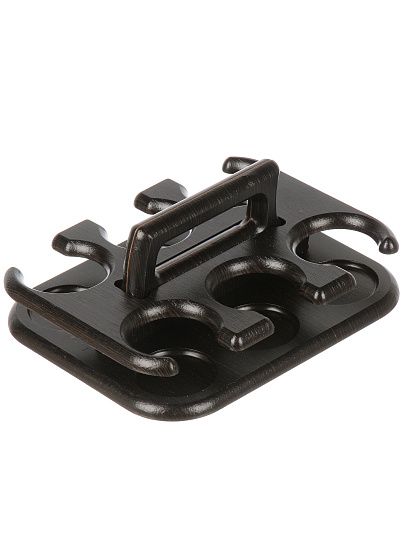 Подставка для стопок, дерево, прямоугольная, Glasstar, Визит, БАР-22