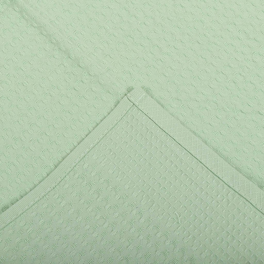 Полотенце кухонное вафельное, 35х60 см, Belezza, Элиза, светло-зеленое, Узбекистан, 6140586