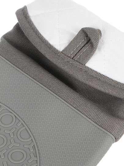 Прихватка-варежка с силиконом 32х18,5 см, 100%пэ, B180052