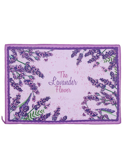 Полотенце кухонное 40х60 см, 100% полиэстер, Лаванда новая, Китай, Y9-189