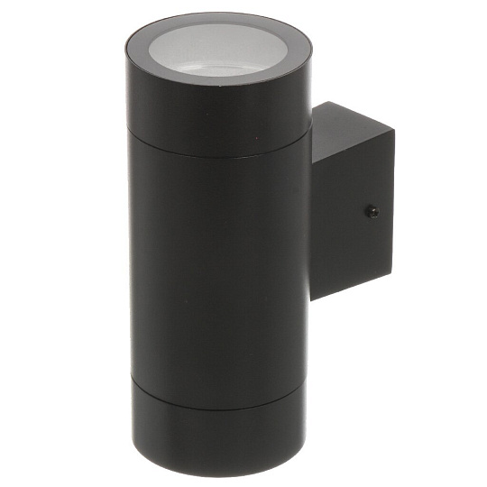 Светильник фасадный General Lighting Systems, GWL-2GX53-M-IP65, накладной, 9х20.5 см, 2 лампы, IP65, черный