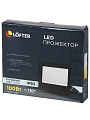 Прожектор светодиодный, Lofter, LG172L-100W2, 100 Вт, 6400 К, IP65, 8000 Лм, черный - фото 4