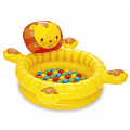 Игровой центр 111х98х61.5 см, Лев, с мячами, от 2 лет, Bestway, 52261