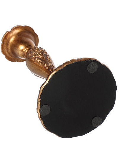 Подсвечник декоративный полистоун, 1 свеча, 9.5х9.5х18.3 см, Lefard, 251-629