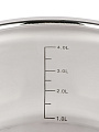 Кастрюля нержавеющая сталь, 4.5 л, крышка стекло, Daniks, Карлин, GS-01332G-22, индукция - фото 11