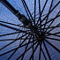 Зонт унисекс, полуавтомат, трость, 16 спиц, 60 см, полиэстер, синий, Y822-055 - фото 4