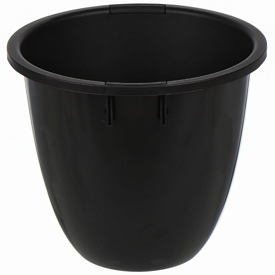 Кашпо пластик, 3.9 л, 29х29х20.1 см, в ассортименте, Эльфпласт, Lace, 573