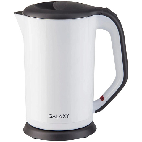Чайник электрический Galaxy Line, GL 0318, белый, 1.7 л, 2000 Вт, скрытый нагревательный элемент, пластик