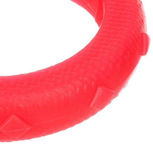 Игрушка Зооник, Кольцо плавающее, 11 см, красная, 164160-10