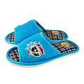 Тапки детские, голубые, р. 32-33, открытые, А-70F-030-04