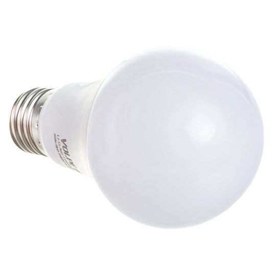 Лампа светодиодная E27, 11 Вт, 100 Вт, 200-240 В, груша, 4000 К, нейтральный белый свет, Volpe, Norma, матовая, UL-00003786