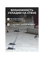 Зажим для выравнивания плитки 0.8 мм, 500 шт, СВП Slim, розовые, 3D Krestiki, 5100 - фото 4