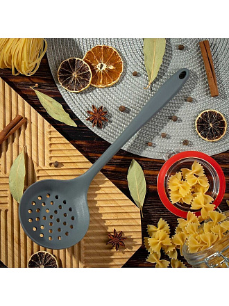 Шумовка силикон, 31х10 см, навеска, Daniks, Bern, YS-DC12-KT551-G05