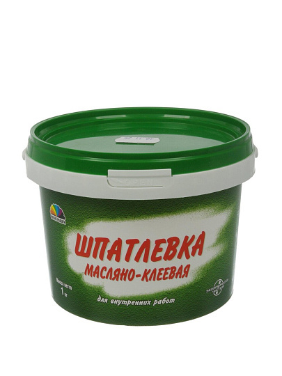 Шпатлевка Магия радуги, масляно-клеевая, для внутренних работ, 1 кг