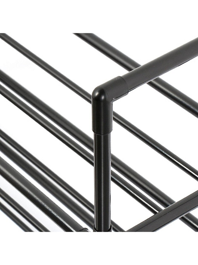 Полка для обуви, металл, 3 секции, 80х26х56 см, A340135