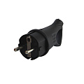 Вилка 16 А, IP44, 250 В, 2Р+РЕ, каучук, с ушком, TDM Electric, Народная, SQ0612-0032
