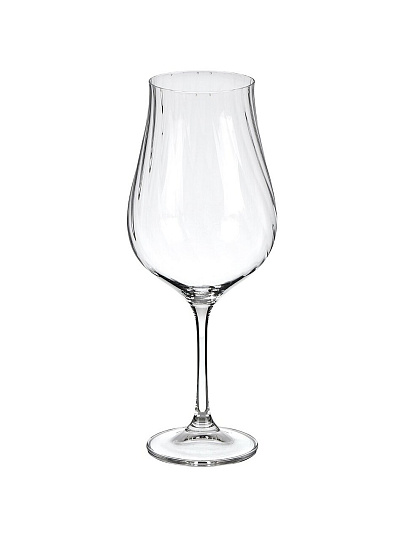 Бокал для вина, 650 мл, стекло, 6 шт, Bohemia, Vireo optic, 91L/1SJ95/0/00000/650-664