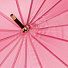 Зонт для женщин, полуавтомат, трость, 16 спиц, 60 см, полиэстер, розовый, Y822-056 - фото 3