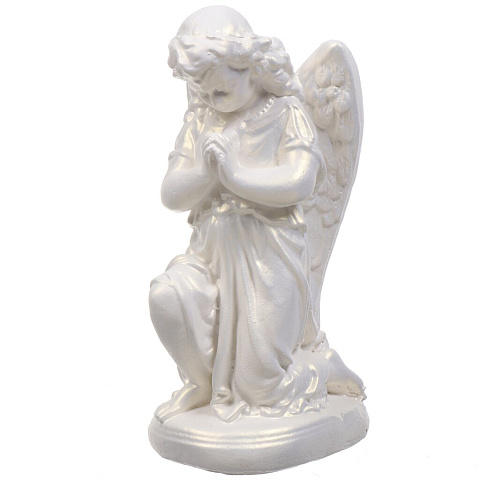 Фигурка декоративная гипс, Ангел в молитве, 23 см, малая, И1