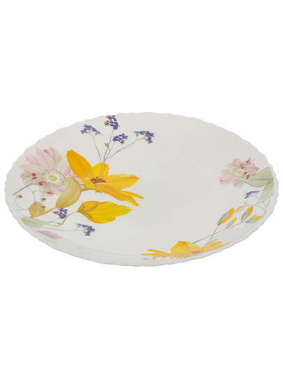 Тарелка десертная, стеклокерамика, 19 см, фигурная, Весна, МФК, MFK21203