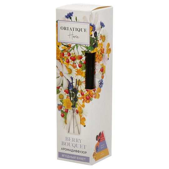Аромадиффузор декоративный Oriatique, 40 мл, Velvet berry/Berry bouquet