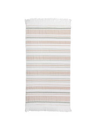 Полотенце банное 50х90 см, 100% хлопок, 370 г/м2, Зум, Silvano, бежевое, Узбекистан