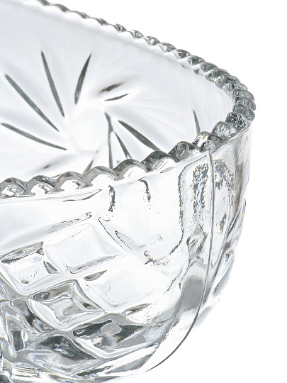 Ваза для конфет, стекло, 18.5х11х13.5 см, Kaveh, Sunstar, CB7142GCL