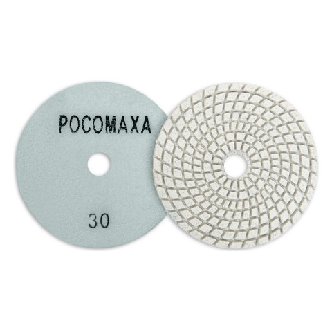 Круг шлифовальный Росомаха, 150030, диаметр 100 мм, зерн 30, мокрая шлифовка
