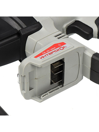 Перфоратор аккумуляторный, Интерскол, ПА-28/18ВМ, SDS-Plus, 18 Вт, 3 Дж, 3 режима, Li-ion, с кейсом, без АКБ и ЗУ