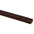 Кабель-канал пластик, 40х25 мм, 2 м, венге, TDM Electric, 3D, ЭКО, SQ0402-2408