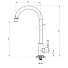 Смеситель для кухни, РМС, с кран-буксой, для одного типа воды, нержавеющая сталь, SUS124-269F - фото 2