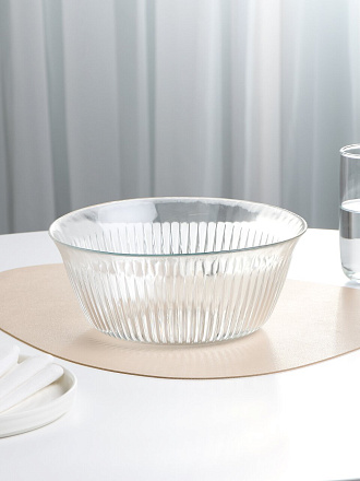 Салатник стекло, круглый, 24 см, 2.5 л, Фрезия, Pasabahce, 10686SLB