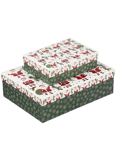 Коробка подарочная картон, 24.5х17.5х7 см, в ассортименте, Волшебный праздник, A470116