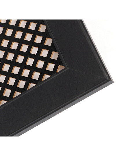 Экран для радиатора, МДФ, 900х600 мм, черный, DE LUXE Глория, Стильный Дом