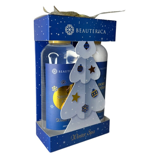 Набор подарочный для женщин, Beauterica, №23, гель для душа 200 мл + лосьон для тела 200 мл