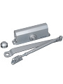 Доводчик дверной Apecs, DC-20.3/0950/065-A1-SL, -30°C + 60 °C, до 65 кг, серебряный - фото 4